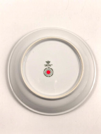 Deutsche Arbeitsfront, Kantinenporzellan kleine Schale, Hersteller TK Thun, Durchmesser 17cm, gebraucht