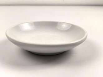 Heer, Kantinenporzellan kleine Schale, Hersteller Bohemia 1940, Durchmesser 17cm, gebraucht