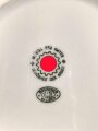 Deutsche Arbeitsfront, Kantinenporzellan kleiner Teller, Hersteller Bauscher Weiden, Durchmesser 19cm, gebraucht