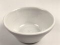 Heer, Kantinenporzellan tiefe Schale, Hersteller Bohemia 1940, Durchmesser 21cm, gebraucht