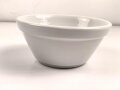 Heer, Kantinenporzellan tiefe Schale, Hersteller Bohemia 1940, Durchmesser 21cm, gebraucht