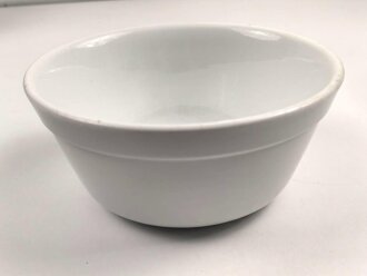 Heer, Kantinenporzellan tiefe Schale, Hersteller Hutschenreuther Hohenberg 1939, Durchmesser 22cm, gebraucht