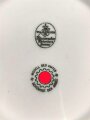 Deutsche Arbeitsfront, Kantinenporzellan Schale, Durchmesse 21cm, Hersteller Hutschenreuther Hohenberg. Gebraucht