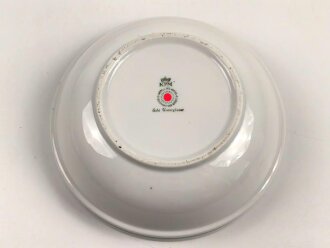 Deutsche Arbeitsfront, Kantinenporzellan Schale, Durchmesse 21cm, Hersteller KPM. Gebraucht