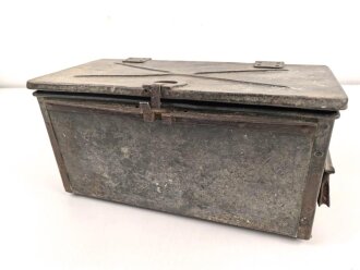1.Weltkrieg, Patronenkasten 11 für MG08, frühe...