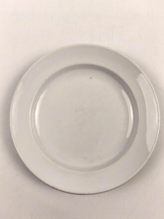 Deutsche Arbeitsfront, Kantinenporzellan Teller, Hersteller TK Thun, Durchmesser 19cm, gebraucht