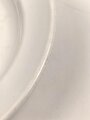Deutsche Arbeitsfront, Kantinenporzellan Teller, Hersteller TK Thun, Durchmesser 19cm, gebraucht