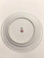 Deutsche Arbeitsfront, Kantinenporzellan Teller, Hersteller TK Thun, Durchmesser 19cm, gebraucht