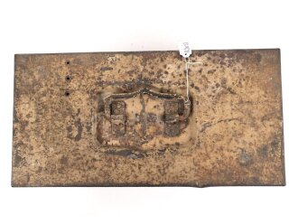 Transportkasten Wehrmacht "Schwebekreisvisier 38 " SV38. Ungereinigtes Stück, Originallack