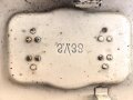 Transportkasten Wehrmacht "Schwebekreisvisier 38 " SV38. Ungereinigtes Stück, Originallack
