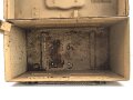 Transportkasten Wehrmacht "Schwebekreisvisier 38 " SV38. Ungereinigtes Stück, Originallack