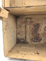 Transportkasten Wehrmacht "Schwebekreisvisier 38 " SV38. Ungereinigtes Stück, Originallack