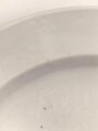 Deutsche Arbeitsfront, Kantinenporzellan Teller, Hersteller TK Thun, Durchmesser 19cm, gebraucht