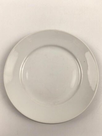 Reichsarbeitsdienst, Kantinenporzellan Teller, Durchmesser 24cm, Hersteller Alt Schönwald 1938. Gebraucht