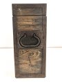 Transportkasten höchstwahrscheinlich frühe Wehrmacht. Ungereinigtes Stück, Maße etwa 50 x 17 x 38cm