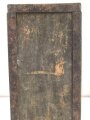 Transportkasten höchstwahrscheinlich frühe Wehrmacht. Ungereinigtes Stück, Maße etwa 50 x 17 x 38cm