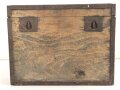 Transportkasten höchstwahrscheinlich frühe Wehrmacht. Ungereinigtes Stück, Maße etwa 50 x 17 x 38cm
