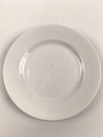 Heer, Kantinenporzellan Teller, Hersteller Puls 1941, Durchmesser 23cm, gebraucht