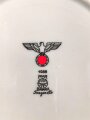 Heer, Kantinenporzellan Teller, Hersteller PMR 1938, Durchmesser 23cm, gebraucht