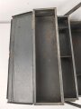Luftwaffe, Werkzeugkasten für Flugzeug Elektriker. Originallack, schweres Stück, Bodenmaße etwa 28 x 52cm