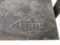Luftwaffe, Werkzeugkasten für Flugzeug Elektriker. Originallack, schweres Stück, Bodenmaße etwa 28 x 52cm