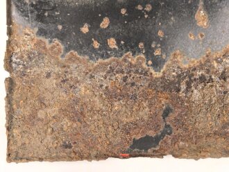 Luftschutz Emailleschild "Öffentlicher Sammel Schutzraum 175 Personen" Maße 39 x 80cm, ungereinigtes Stück