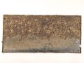 Luftschutz Emailleschild "Öffentlicher Sammel Schutzraum 150 Personen" Maße 39 x 80cm, ungereinigtes Stück