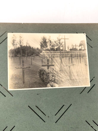 1.Weltkrieg, patriotisches Postkarten Album, einige Fotos eingekebt, sonst leer