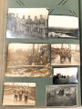 1.Weltkrieg, patriotisches Postkarten Album, einige Fotos eingekebt, sonst leer