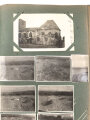 1.Weltkrieg, patriotisches Postkarten Album, einige Fotos eingekebt, sonst leer