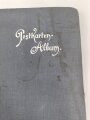 1.Weltkrieg, patriotisches Postkarten Album, einige Fotos eingekebt, sonst leer