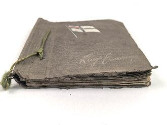 1.Weltkrieg, patriotisches Postkarten Album "Kriegs...