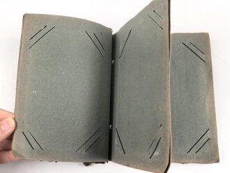 1.Weltkrieg, patriotisches Postkarten Album "Kriegs Erinnerungen" Maße etwa 16 x 18cm