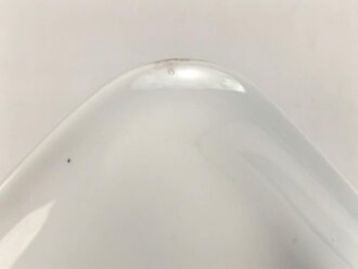 Heer, Kantinenporzellan kleine, eckige Schale, Kantenlänge 21cm, Hersteller Rosenthal Selb-Germany 1940. Gebraucht