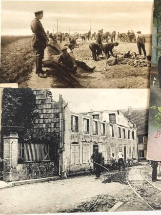 Kaiserreich und 1. Weltkrieg, 10 Stück Ansichtskarten