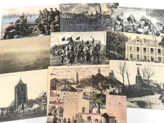 Kaiserreich und 1. Weltkrieg, 10 Stück Ansichtskarten