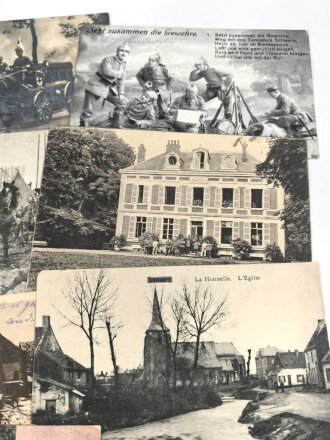 Kaiserreich und 1. Weltkrieg, 10 Stück Ansichtskarten
