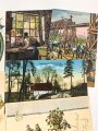 Kaiserreich und 1. Weltkrieg, 10 Stück Ansichtskarten
