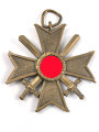 Kriegsverdienstkreuz 2. Klasse 1939  mit Schwertern, Ring und Kanten defekt