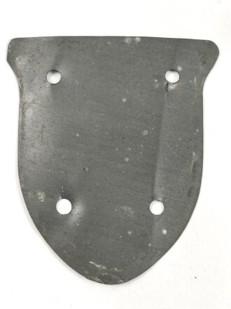 Rückenplatte für ein Krimschild 1941/ 1942. Zink
