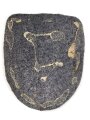 Tuchunterlage für ein Krimschild oder Kubanschild Luftwaffe, Klebstoffspuren