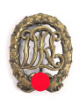 Deutches Reichssportabzeichen DRL in bronze, Hersteller "Wernstein Jena "