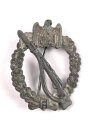 Infanterie Sturmabzeichen in silber, Hersteller Assmann 4, entnazifiziert