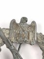 Infanterie Sturmabzeichen in silber, Hersteller Assmann 4, entnazifiziert