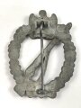 Infanterie Sturmabzeichen in silber, Hersteller Assmann 4, entnazifiziert