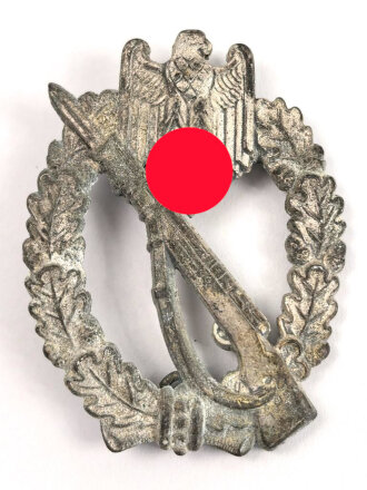 Infanterie Sturmabzeichen in silber, Zink versilbert,...