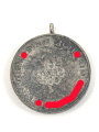 Medaille zur Erinnerung an den 13. März 1938 Anschluss Österreich. Bandring fehlt