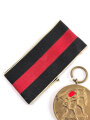 Medaille zur Erinnerung an den 1.Oktober 1938 Anschluss Sudetenland. Band beiliegend