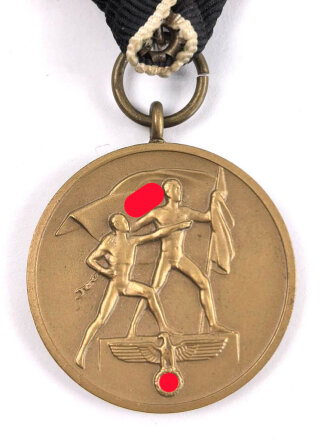 Medaille zur Erinnerung an den 1.Oktober 1938 Anschluss...