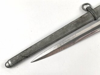 Dolch für Offiziere des Heeres, saubere Klinge von Eickhorn Solingen, guter Zustand